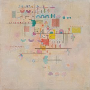 Ascenso delicado (Montée gracieuse) de Wassily Kandinsky