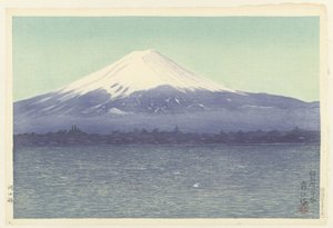 Lago Kawaguchi Kawaguchiko (título sobre objeto)