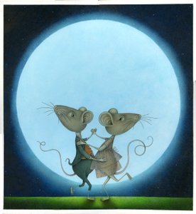Blue Moon, 2009 (técnica mixta) de Wayne Anderson
