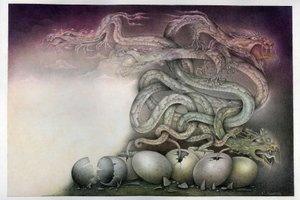 Nacimiento del Dragón de Wayne Anderson