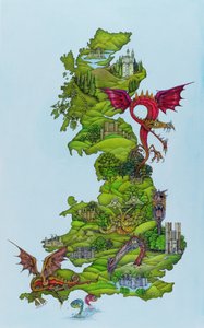 Mapa del Dragón de Wayne Anderson