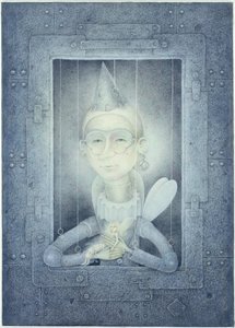 El cazador de hadas, 2005 (técnica mixta) de Wayne Anderson