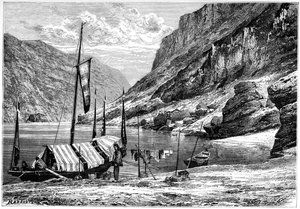 El Alto Yangtse-Kiang, China, 1895