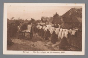 Borculo -- Después del ciclón del 10 de agosto de 1925 de Weenenk and Snel