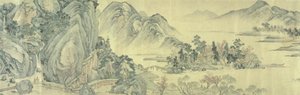 El manantial del melocotón de Wen Zhengming