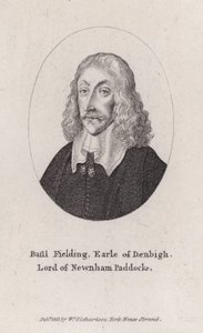 Basil Feilding, 2º Conde de Denbigh, diplomático, político y soldado parlamentario inglés en la Guerra Civil (grabado)