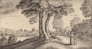 Albury, 1645 de Wenceslaus Hollar