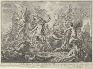 Alegoría de la Paz de Westfalia, 1648