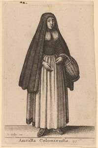 Ancilla Coloniensis de Wenceslaus Hollar