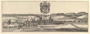 Ansbach y Coburg, Vista de dos vistas a&b., 1625-77