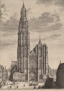Catedral de Amberes de Wenceslaus Hollar