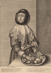 Otoño, 1641 de Wenceslaus Hollar