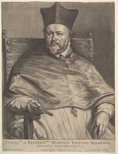 Obispo Jan van Malderen, 1645 de Wenceslaus Hollar