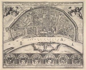 Colonia y Deutz de Wenceslaus Hollar