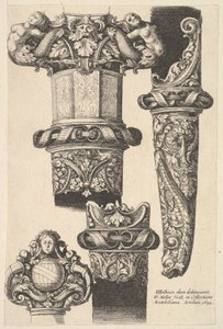 Dagas y vainas, 1625-77 de Wenceslaus Hollar