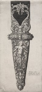 Diseño para funda de daga de Wenceslaus Hollar