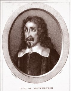 Conde de Manchester, atribuido a Delaporte, grabado por de Langlume de Wenceslaus Hollar