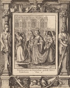 Emperatriz, 1651 de Wenceslaus Hollar