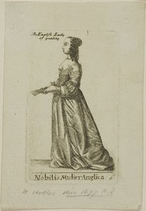 Noble inglesa de Wenceslaus Hollar