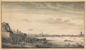 Vistas inglesas: Londres de Wenceslaus Hollar