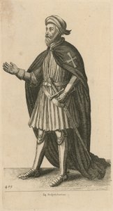 Eq Hospitaliarius de Wenceslaus Hollar