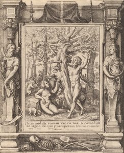 Jardín del Edén, 1651 de Wenceslaus Hollar