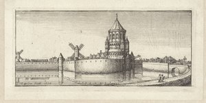 Vista del Kleine Houtpoort en Haarlem