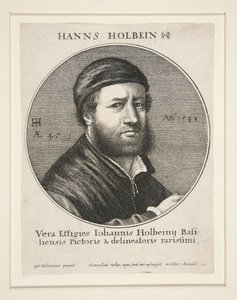 Hans Holbein el Joven (1497/8-1543) de Wenceslaus Hollar