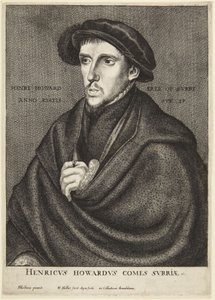 Henry Howard, conde de Surrey de Wenceslaus Hollar
