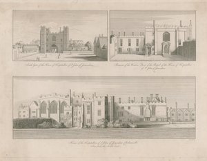 Casa de los Hospitalarios de San Juan de Jerusalén, Clerkenwell de Wenceslaus Hollar