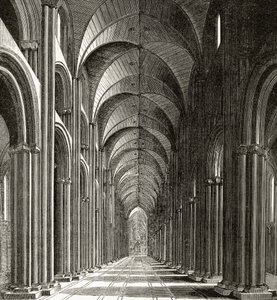 Interior de la nave de San Pablo, de 
