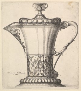 Jarra con pico ancho de Wenceslaus Hollar