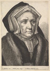 Lady Mary Butts, 1649 de Wenceslaus Hollar