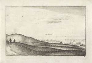 Paisaje con vistas a Shoreham de Wenceslaus Hollar