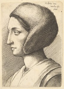 Margaret Giggs, 1648 de Wenceslaus Hollar