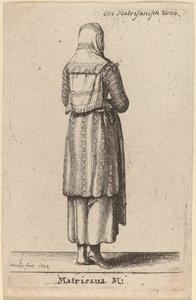 Matrisana M. de Wenceslaus Hollar