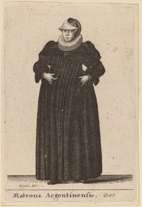Matrona Argentinensis de Wenceslaus Hollar