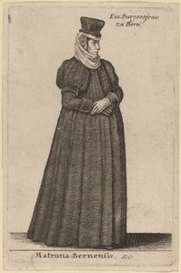 Matrona Bernensis de Wenceslaus Hollar