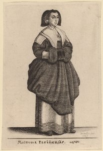 Matrona Parisiensis de Wenceslaus Hollar