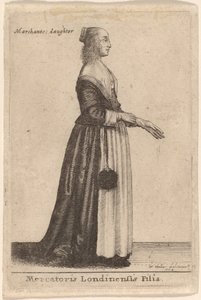 Hija del mercader londinense de Wenceslaus Hollar