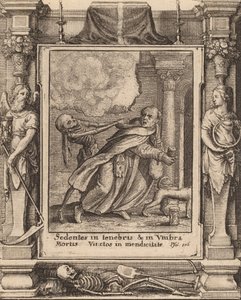 Monje de Wenceslaus Hollar