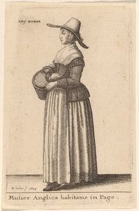 Mujer inglesa habitante del campo