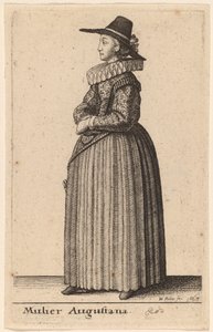 Mulier Augustana de Wenceslaus Hollar