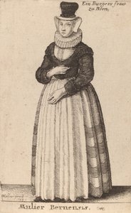 Mulier Bernensis, 1649 de Wenceslaus Hollar
