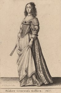 Mujer generosa francesa, 1643