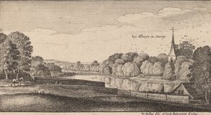 Cerca de Albury, 1645 de Wenceslaus Hollar