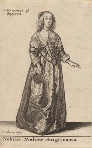 Nobilis Mulier Anglicana de Wenceslaus Hollar