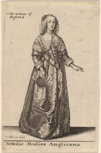 Nobilis Mulier Anglicana de Wenceslaus Hollar