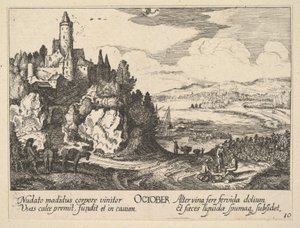 Octubre, 1628-29 de Wenceslaus Hollar