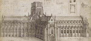 La antigua catedral de San Pablo desde el noreste